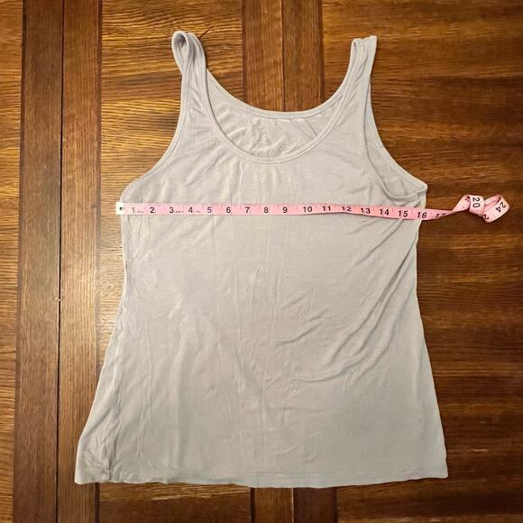 Old Navy Super Soft Light Gray Tank Top Size XL - Picture 2 of 4
